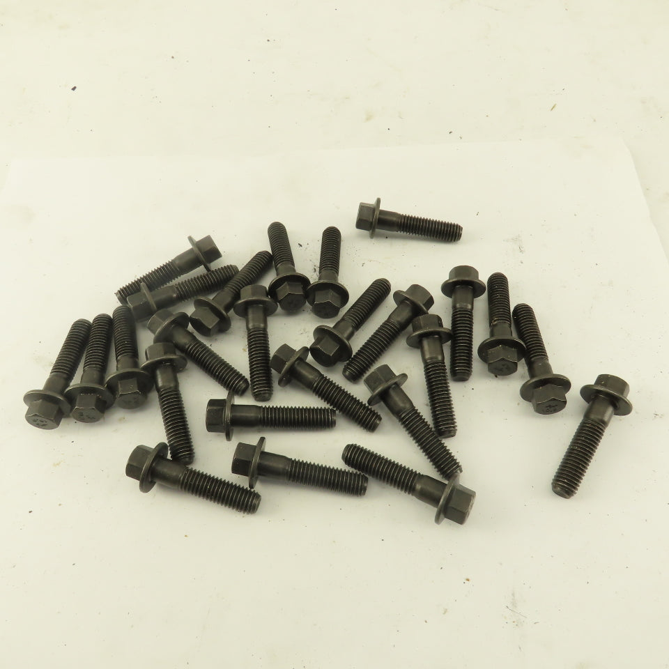 Navistar M8-1.25 x 35mm Flange Bolt Gr. 10.9 Lot Of 25