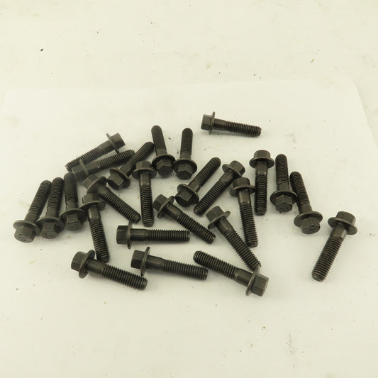 Navistar M8-1.25 x 35mm Flange Bolt Gr. 10.9 Lot Of 25