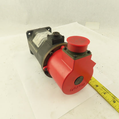 Fanuc A06B-0312-B564/7008-R 120V 2000RPM 3Ph AC Servo Motor 10mm Shaft