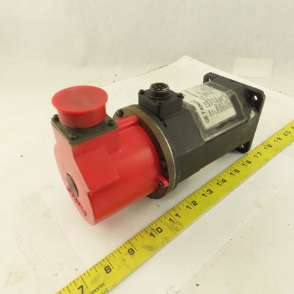 Fanuc A06B-0312-B564/7008-R 120V 2000RPM 3Ph AC Servo Motor 10mm Shaft