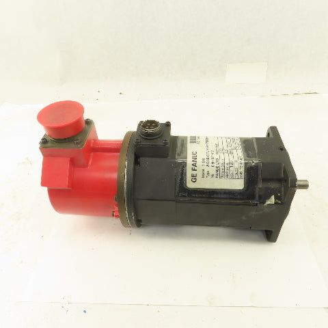Fanuc A06B-0312-B564/7008-R 120V 2000RPM 3Ph AC Servo Motor 10mm Shaft