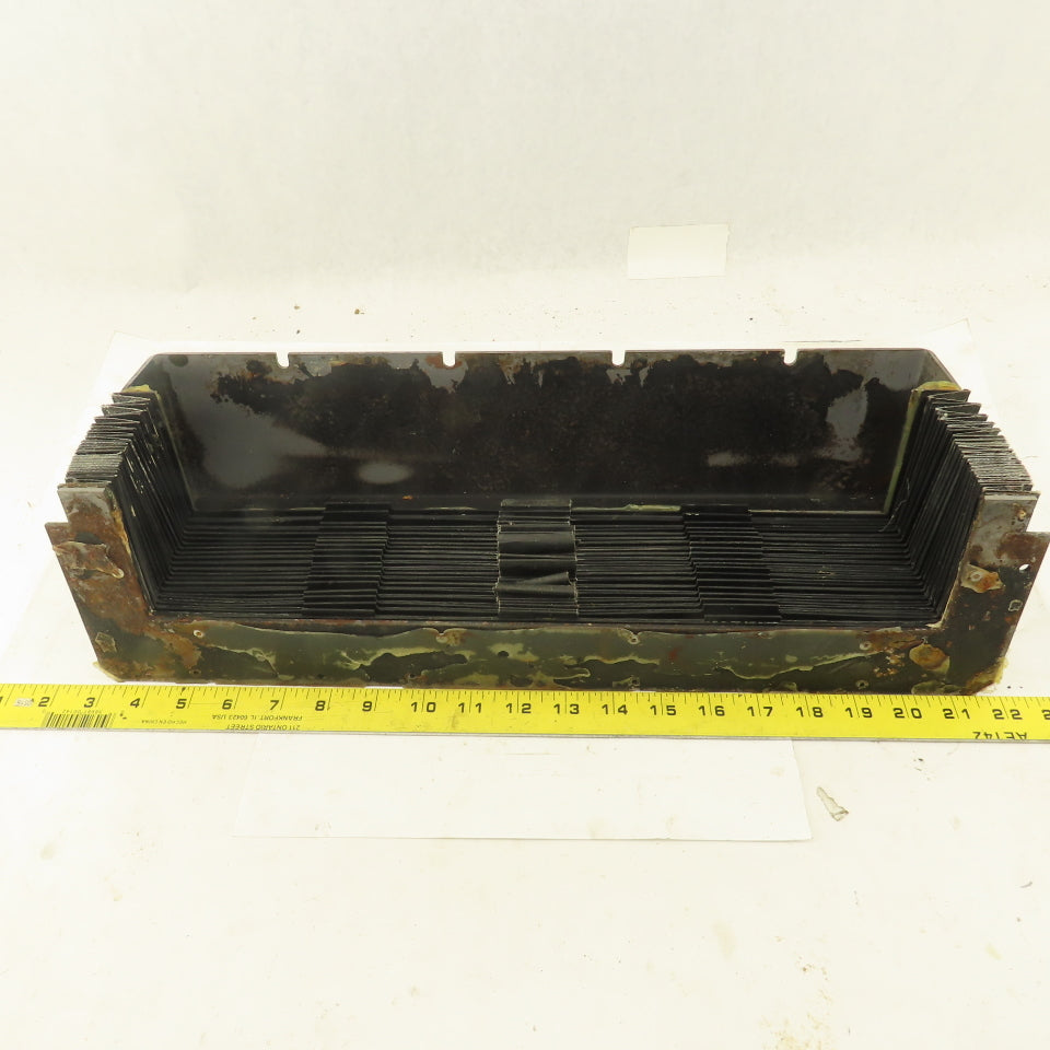 Milwaukee Protective Covers Thermic-Weld 16" x 3" SS Armored Bellows Way Cover