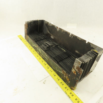 Milwaukee Protective Covers Thermic-Weld 16" x 3" SS Armored Bellows Way Cover
