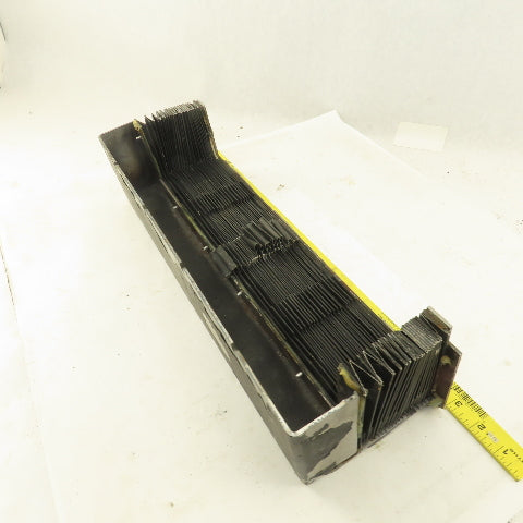 Milwaukee Protective Covers Thermic-Weld 16" x 3" SS Armored Bellows Way Cover