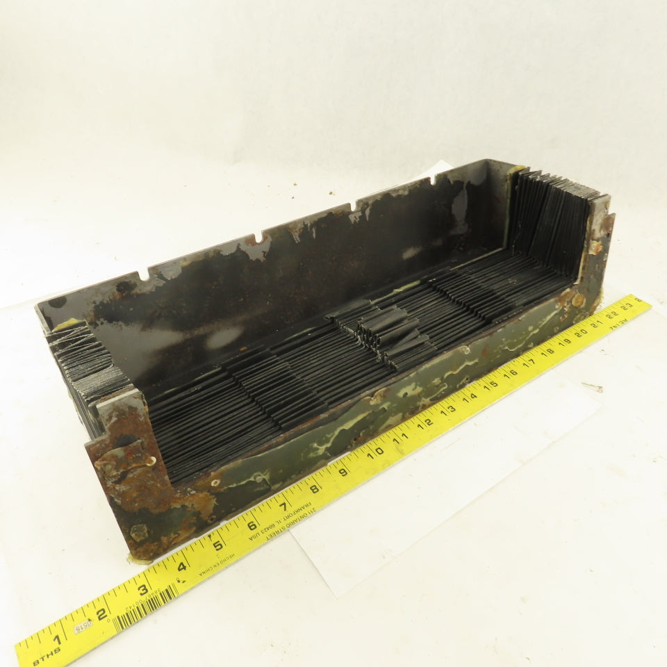 Milwaukee Protective Covers Thermic-Weld 16" x 3" SS Armored Bellows Way Cover