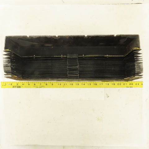 Milwaukee Protective Covers Thermic-Weld 16" x 3" SS Armored Bellows Way Cover
