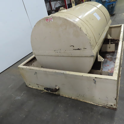 500 Gal. Above Ground Steel Water Coolant Steel Storage Tank W/Spill Containment