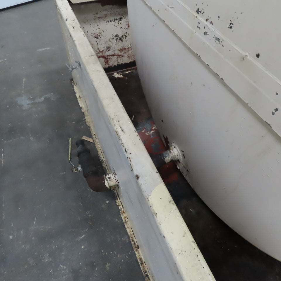 500 Gal. Above Ground Steel Water Coolant Steel Storage Tank W/Spill Containment