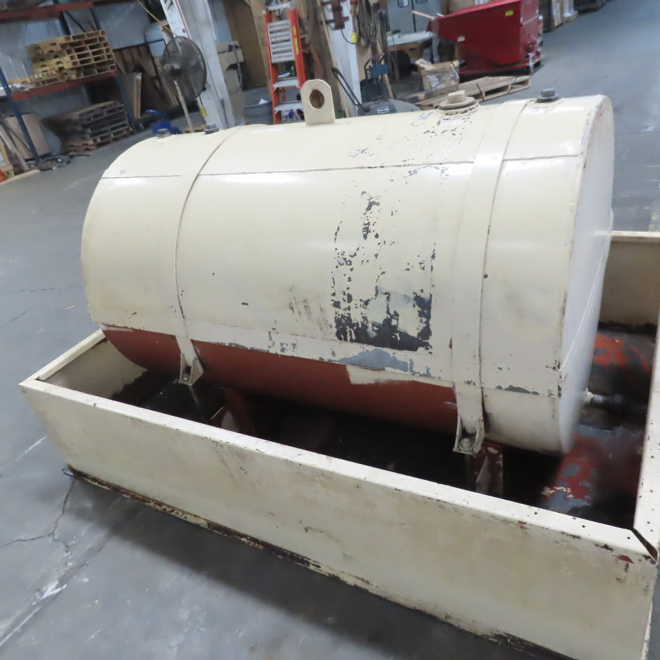 500 Gal. Above Ground Steel Water Coolant Steel Storage Tank W/Spill Containment