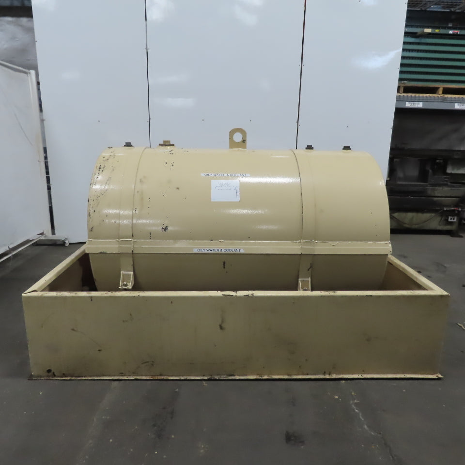 500 Gal. Above Ground Steel Water Coolant Steel Storage Tank W/Spill Containment