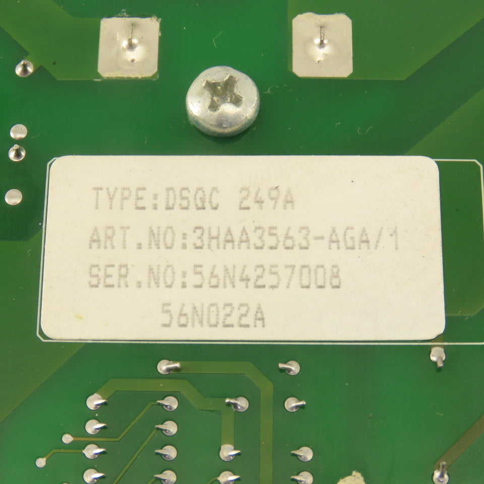 ABB GME System DSQC 249A 3HAA3563-AGA/1 Rectifier Module