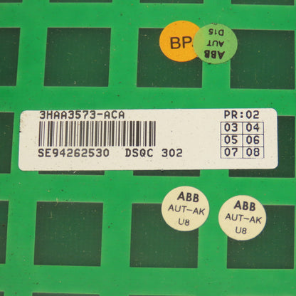 ABB 3HAA3573-ACA DSQC 302 Circuit Board