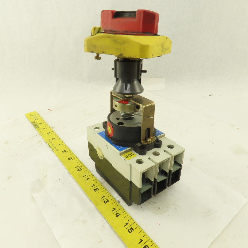 Cutler Hammer GWF 25k 20A 600VAC Circuit Breaker With Panel Operator LOTO