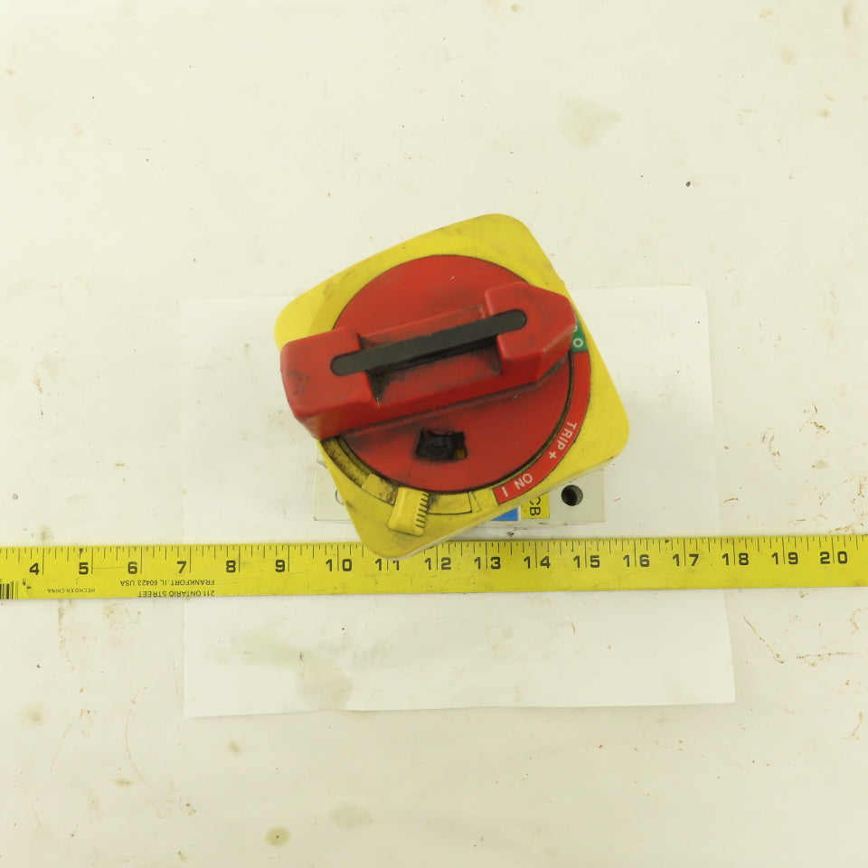Cutler Hammer GWF 25k 20A 600VAC Circuit Breaker With Panel Operator LOTO