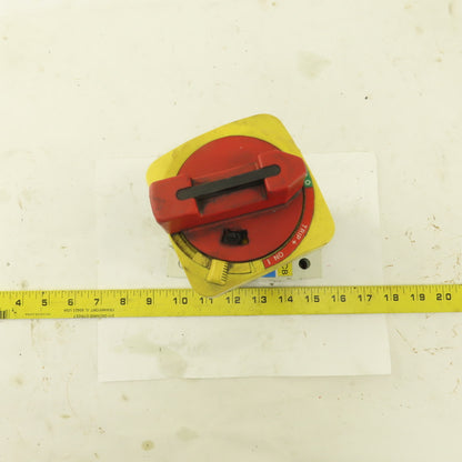 Cutler Hammer GWF 25k 20A 600VAC Circuit Breaker With Panel Operator LOTO