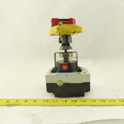 Cutler Hammer GWF 25k 20A 600VAC Circuit Breaker With Panel Operator LOTO