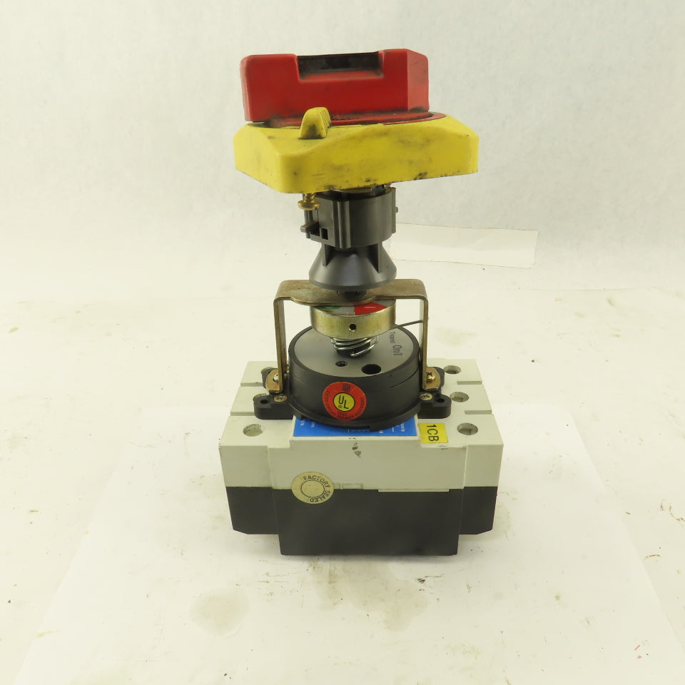 Cutler Hammer GWF 25k 20A 600VAC Circuit Breaker With Panel Operator LOTO
