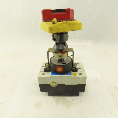 Cutler Hammer GWF 25k 20A 600VAC Circuit Breaker With Panel Operator LOTO