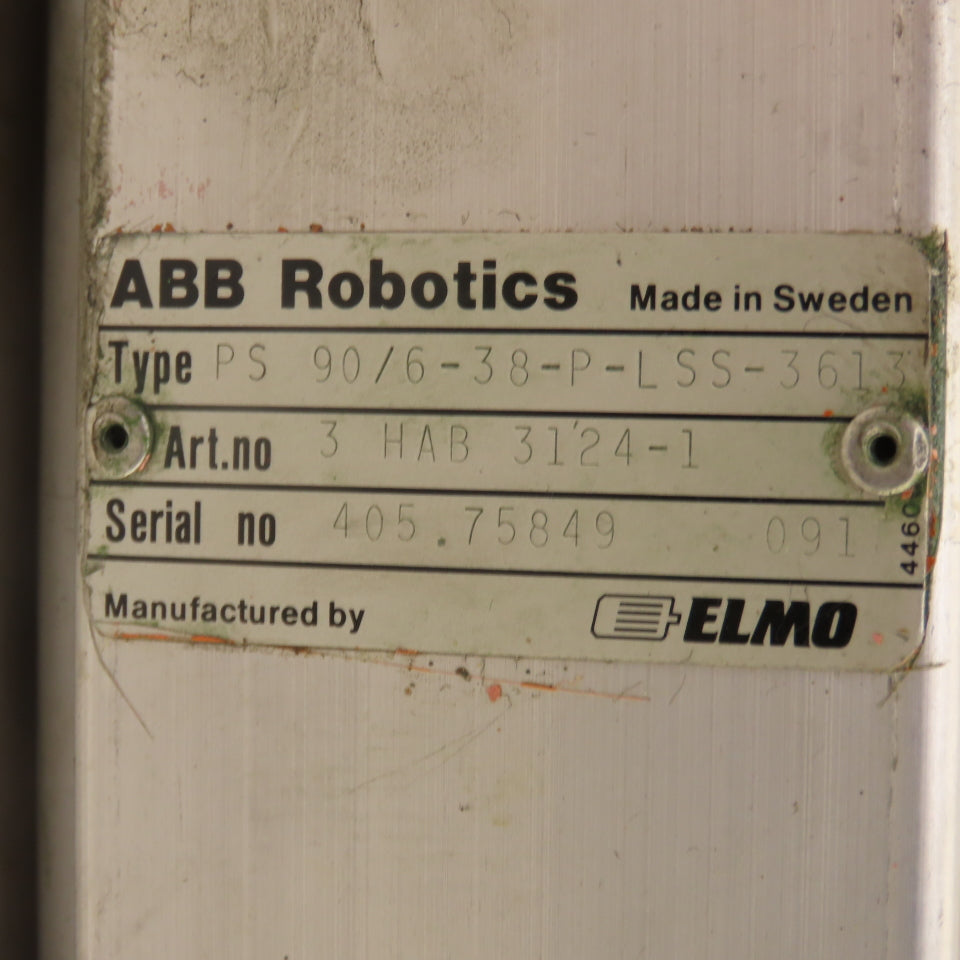 Elmo ABB Robotics PS 90/6-38-P-LSS-3613 Robot Servo Motor