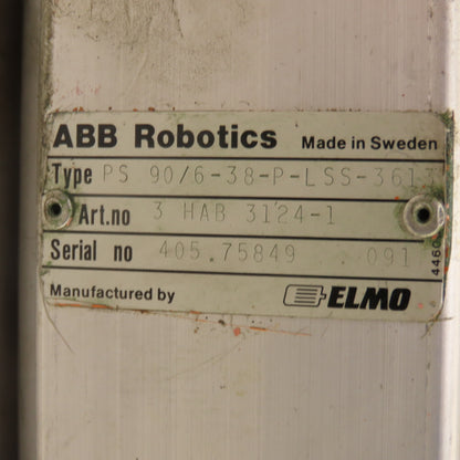 Elmo ABB Robotics PS 90/6-38-P-LSS-3613 Robot Servo Motor