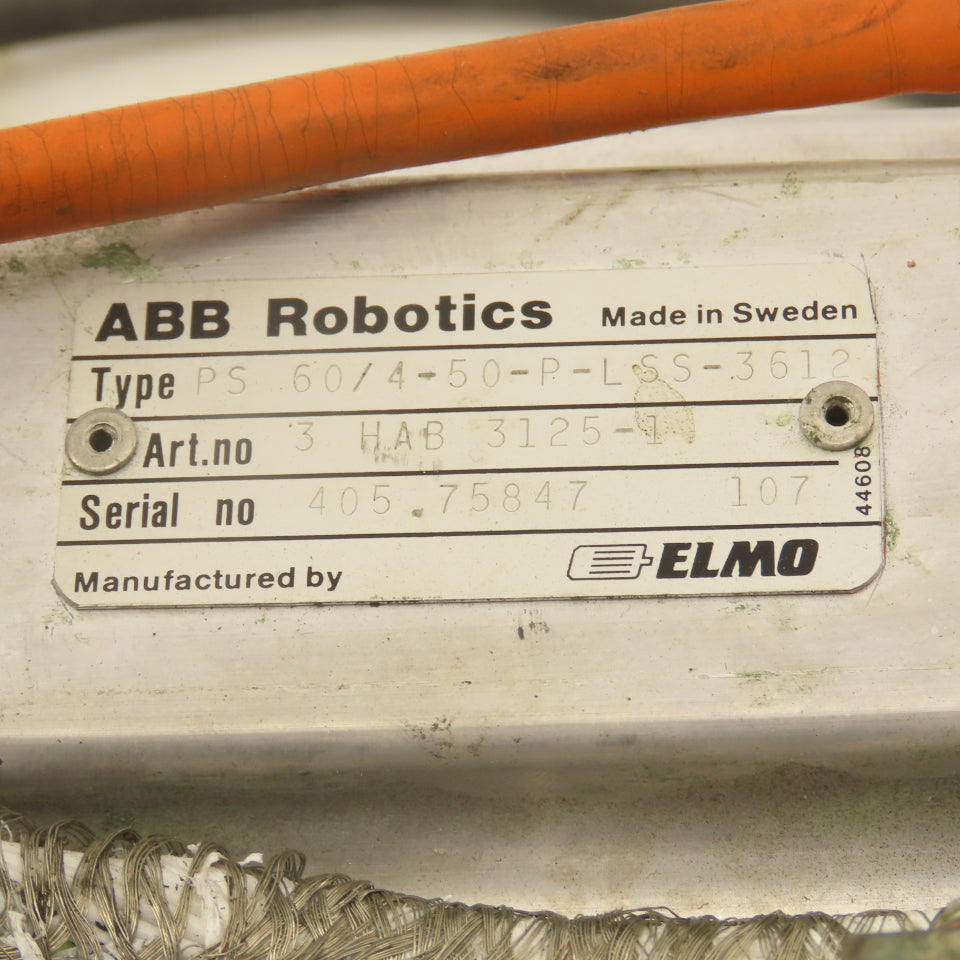 Elmo ABB Robotics PS60/4-50-P-LSS-3612 Robot Servo Motor Tandem Assembly