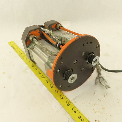 Elmo ABB Robotics PS60/4-50-P-LSS-3612 Robot Servo Motor Tandem Assembly