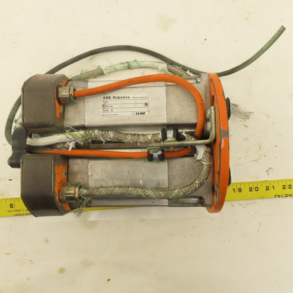 Elmo ABB Robotics PS60/4-50-P-LSS-3612 Robot Servo Motor Tandem Assembly