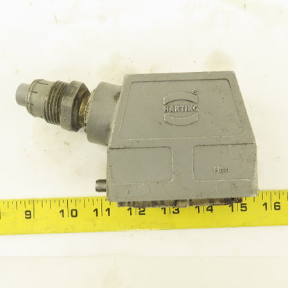 Harting MS216B 16 Male Pin 16A 600V Shielded Connector From ABB Robot