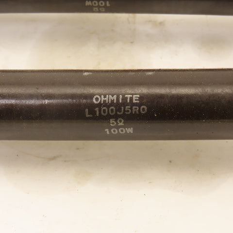 Ohmite L100J5R0 5 Ohm 100W Resister Bank Wire Wound