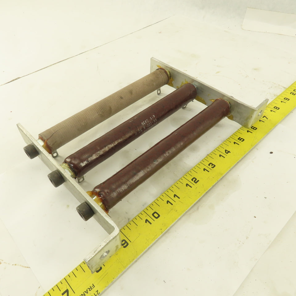 Clarostat VK-100-N 50 Ohm Wire Wound Resistor Bank