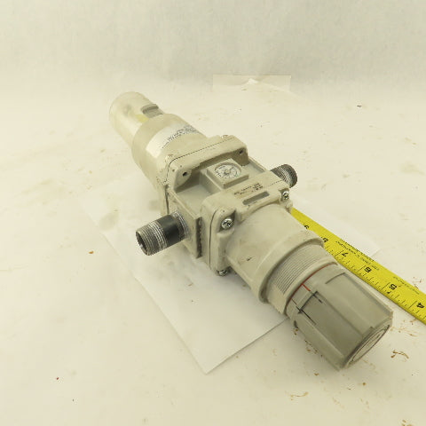 SMC AW60-N06E-Z-B 7-125PSI Airline Filter Regulator 3/4"  NPT