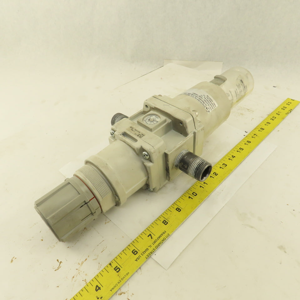 SMC AW60-N06E-Z-B 7-125PSI Airline Filter Regulator 3/4"  NPT