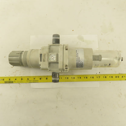 SMC AW60-N06E-Z-B 7-125PSI Airline Filter Regulator 3/4"  NPT