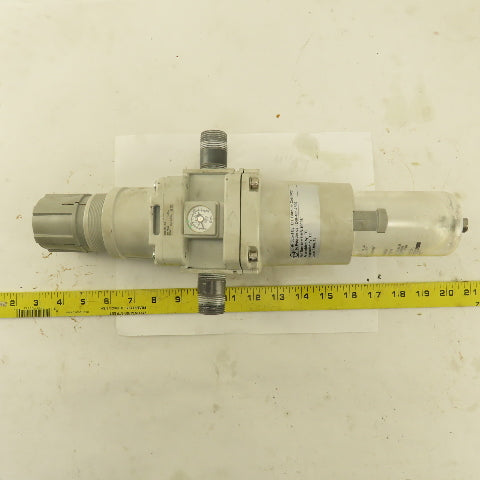 SMC AW60-N06E-Z-B 7-125PSI Airline Filter Regulator 3/4"  NPT