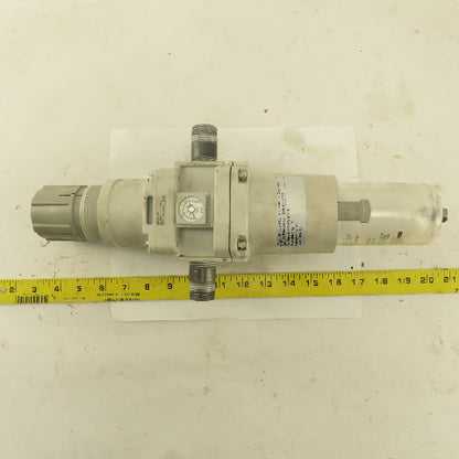 SMC AW60-N06E-Z-B 7-125PSI Airline Filter Regulator 3/4"  NPT