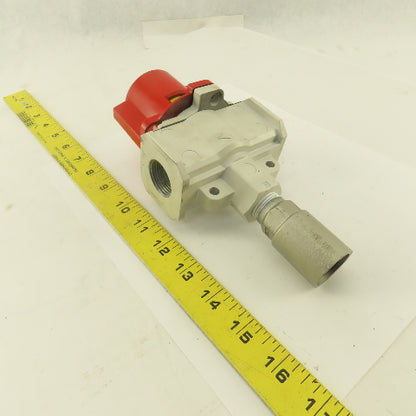 SMC VHS50-N06B-Z 15-150PSI 1" NPT Quick Exhaust Pneumatic Valve Lock Out Tag Out
