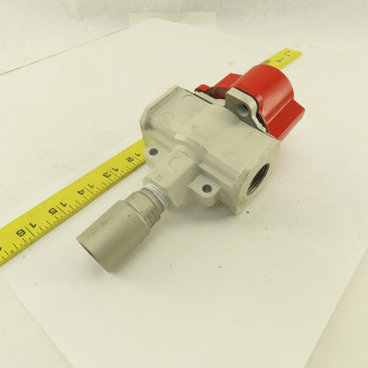 SMC VHS50-N06B-Z 15-150PSI 1" NPT Quick Exhaust Pneumatic Valve Lock Out Tag Out