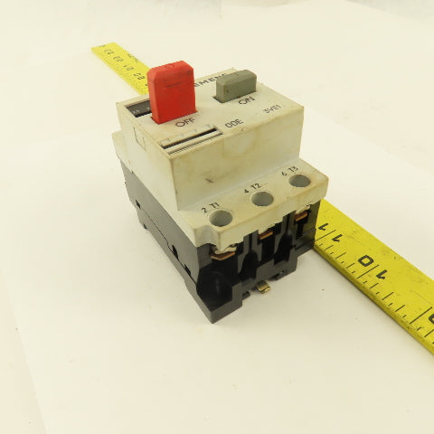 Siemens 3VE1000-2H 600V 30A Manual Motor Starter Motor Protection 1.6-2.5A