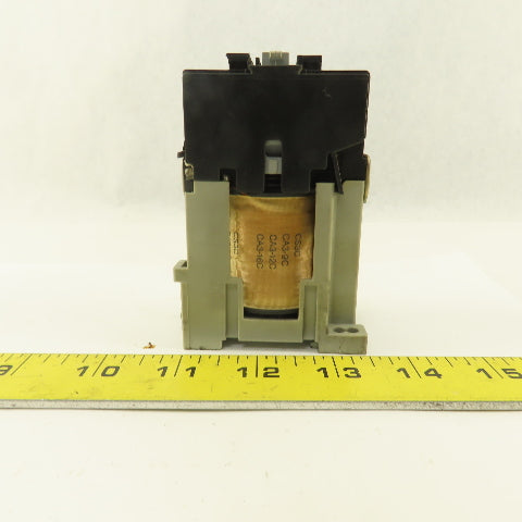 Sprecher + Schuh CS 3C 600V 20A Contactor 3Ph 24V DC Coil