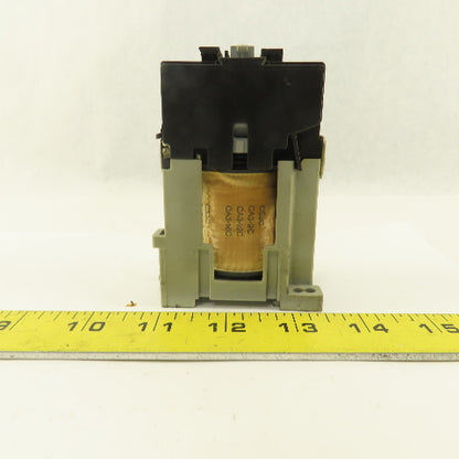 Sprecher + Schuh CS 3C 600V 20A Contactor 3Ph 24V DC Coil