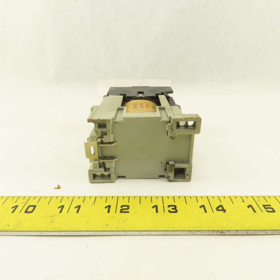 Sprecher + Schuh CS 3C 600V 20A Contactor 3Ph 24V DC Coil