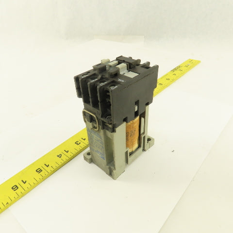 Sprecher + Schuh CS 3C 600V 20A Contactor 3Ph 24V DC Coil