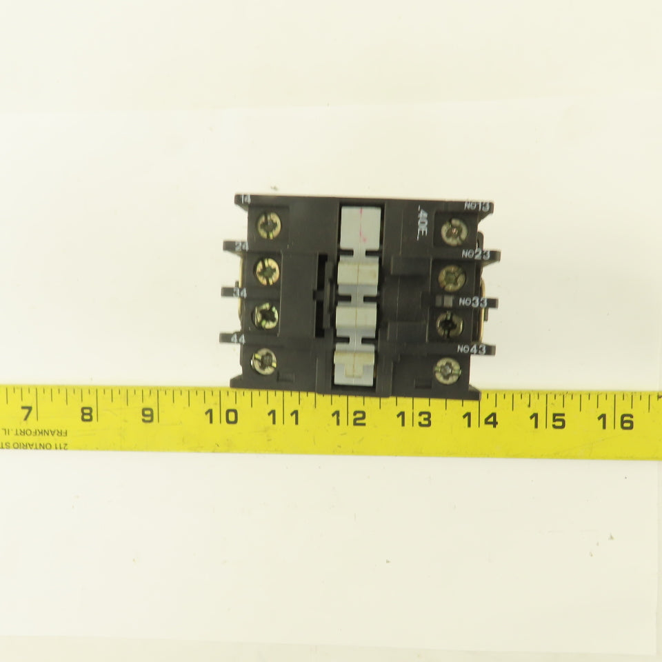 Sprecher + Schuh CS 3C 600V 20A Contactor 3Ph 24V DC Coil