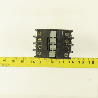 Sprecher + Schuh CS 3C 600V 20A Contactor 3Ph 24V DC Coil