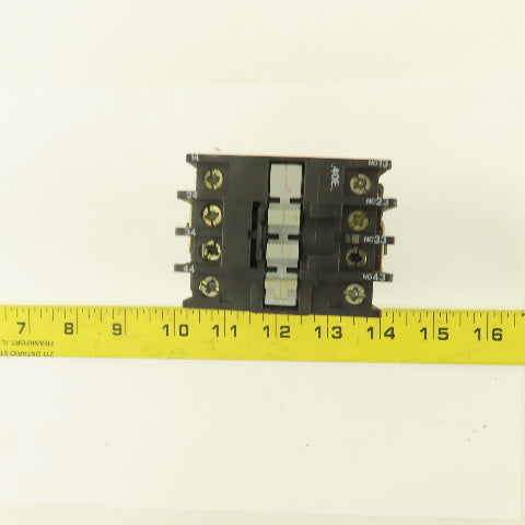 Sprecher + Schuh CS 3C 600V 20A Contactor 3Ph 24V DC Coil