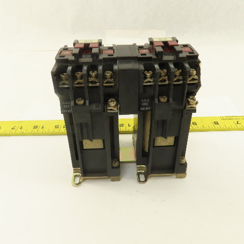 Telemecanique LP2-D129 660V 25A3Ph 7.5kW Reversing Contactor 24VDC