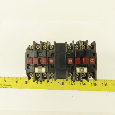 Telemecanique LP2-D129 660V 25A3Ph 7.5kW Reversing Contactor 24VDC