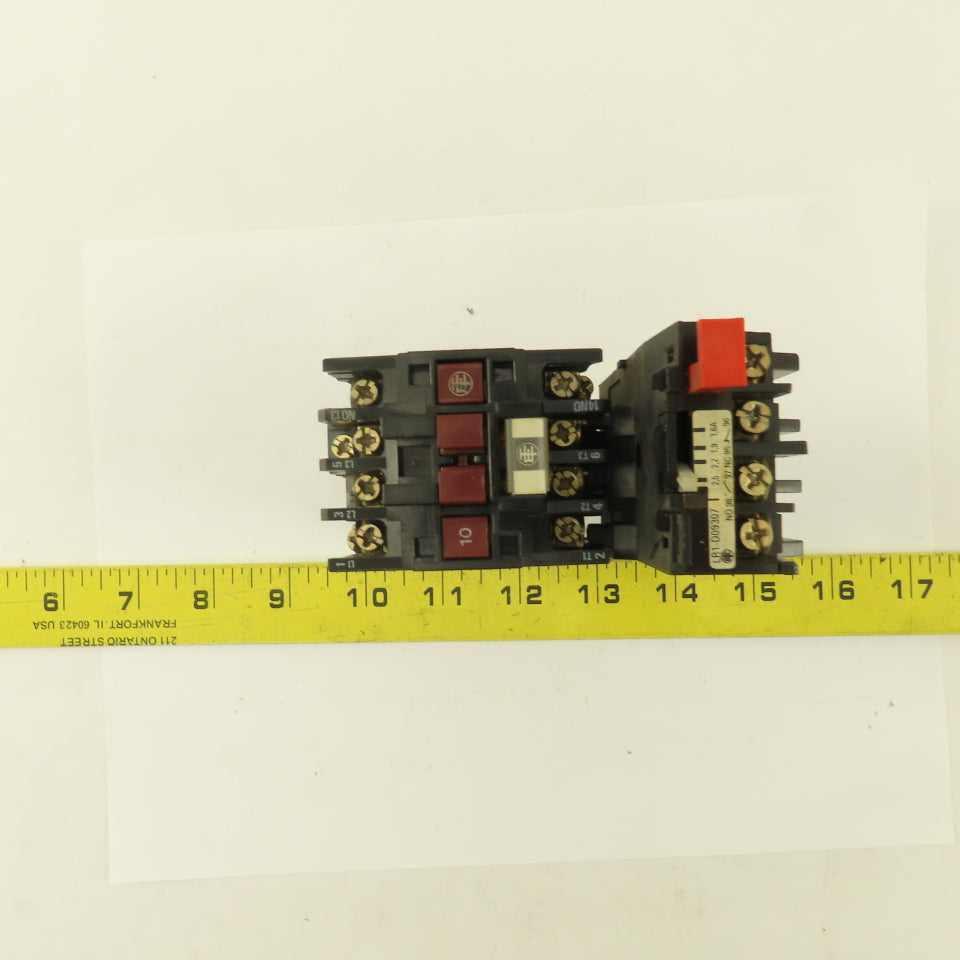 Telemecanique LP1-D 123 LR D09 307 660V 25A Motor Starter Overload 1.6-2.5A Trip