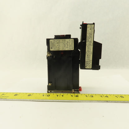 Telemecanique LP1-D 123 LR D09 307 660V 25A Motor Starter Overload 1.6-2.5A Trip