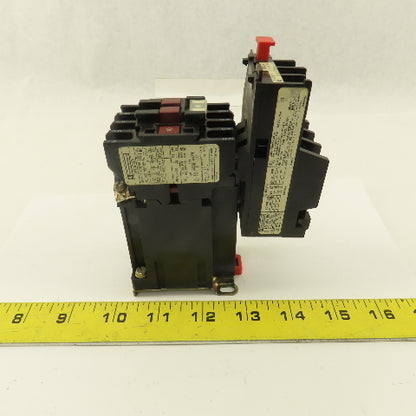 Telemecanique LP1-D 123 LR D09 307 660V 25A Motor Starter Overload 1.6-2.5A Trip